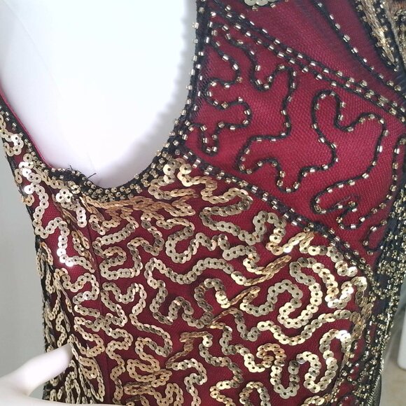 1920s Vintage Party Dress - Picture 6 of 7